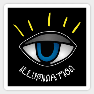 Illumination eye Sticker